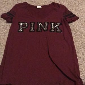 PINK Short Sleeve Top